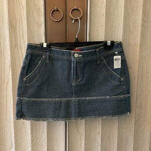 NWT Blue Denim Mini Skirt - Juniors